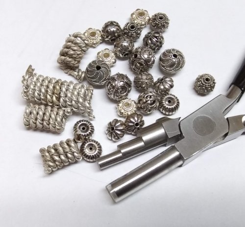 Judy Larson's Twisted Wire Jump Rings - , Findings & Components, Toggles & Clasps, Earwire & Headpin, Butane Torch, Soldering, Solder, , twisted wire jump rings